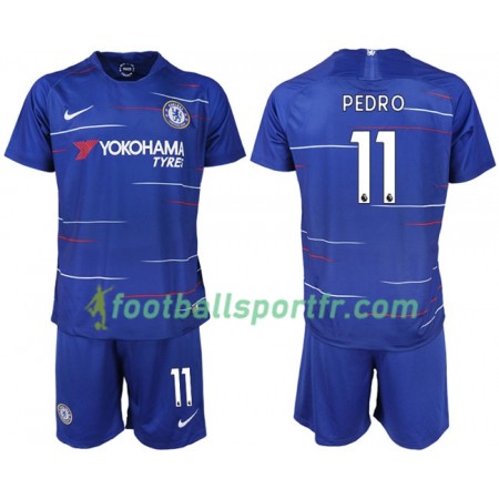 Tenue Chelsea PEDRO 11 Enfant Domicile 2018-2019 Maillot de Foot